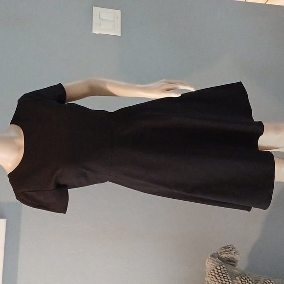 Emporio Armani little black fit & flare mini dress S 38 - Picture 2 of 16